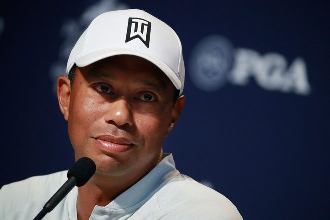 Tiger Woods okreva po hudi prometni nesreči. FOTO: Andy Lyons/AFP