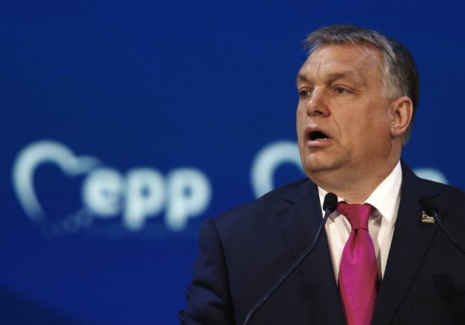 Šef stranke Fidesz Viktor Orbán si je nakopal jezo poslanske skupine EPP. Foto Darrin Zammit Lupi/Reuters