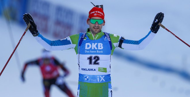 Jakov Fak je bil tudi pred dnevi na Pokljuki naš najuspešnejši udeleženec svetovnega prvenstva. FOTO: Matej Družnik/Delo