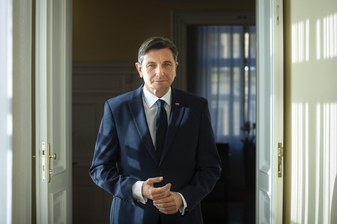 Borut Pahor, predsednik republike Slovenije. FOTO: Voranc Vogel/Delo