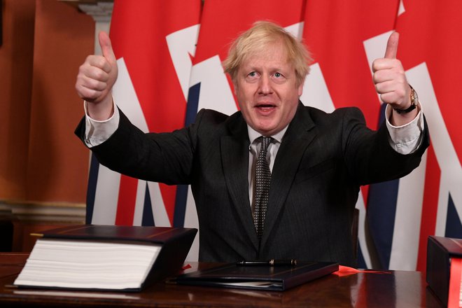 Britanski premier Boris Johnson FOTO: Leon Neal/Reuters