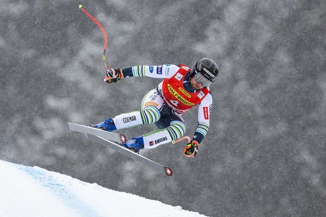 Martin Čater ne najde in ne najde pravšnje smukaške predstave. FOTO: Johann Groder/AFP