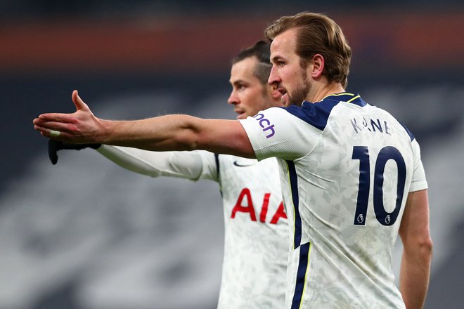 Gareth Bale (levo) in Harry Kane sta močna aduta Tottenhama. FOTO: Clive Rose/AFP