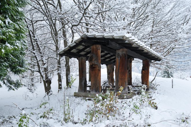 Plečnikov pavilijon. FOTO: Miran Kambič