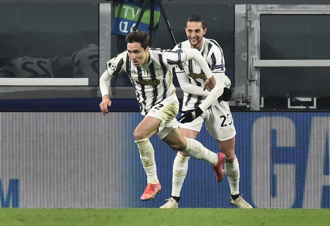 Federico Chiesa je Juventusu zagotovil podaljšek. FOTO: Massimo Pinca/Reuters