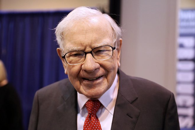 Warren Buffet na srečanju delničarjev Berkshire Hathawaya leta 2019. FOTO: Scott Morgan/Reuters