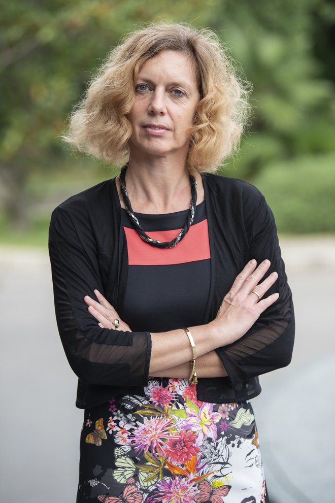 Dr. Brigita Jamnik, Slovensko društvo za zaščito voda.FOTO: Klemen Razinger