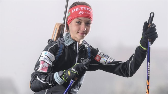 Lena Repinc se je žlahtno okronala med mladinsko svetovno elito, s tisto člansko se je pomerila na domačem SP. FOTO: Sloski