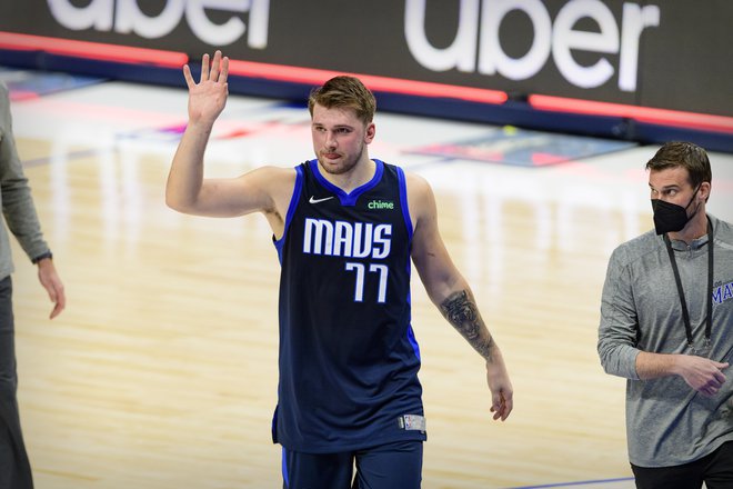 Priljubljenost Luke Dončića med košarkarskimi navdušenci po vsem svetu narašča iz leta v leto. FOTO: Jerome Miron/Usa Today Sports