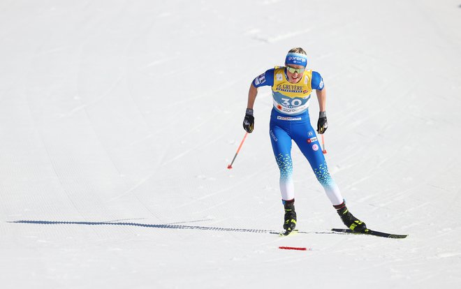 Anamarija Lampič je bila v soboto 11. FOTO: Kai Pfaffenbach/ Reuters