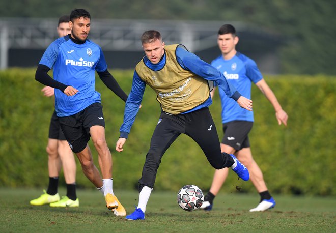 Josip Iličić želi tudi med treningom prepričati trenerja o svoji kakovosti. FOTO: Daniele Mascolo/Reuters