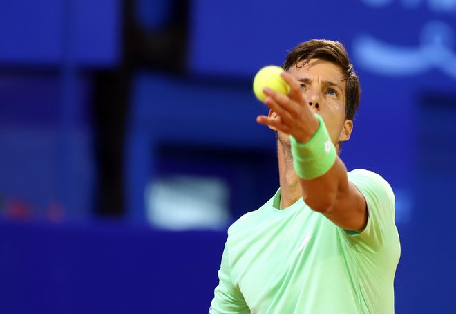 Aljaž Bedene je preskočil že drugo oviro v Dubaju. FOTO: Željko Hajdinjak/Cropix