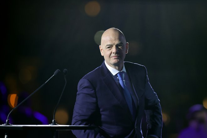 Ambiciozni Švicar in prvi mož svetovnega nogometa Gianni Infantino v ameriški celini vidi izjemen nogometni potencial. FOTO: Christopher Pike/Reuters