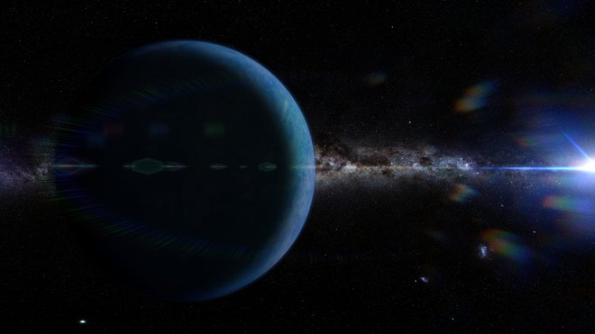 Usklajeno gibanje teles v Kuiperjevem pasu bi lahko bilo posledica gravitacijskega privlaka še neodkritega masivnega telesa. Foto Shutterstock