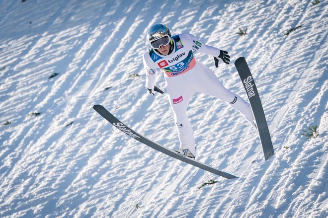 Med Slovenci je bil za uvod najboljši Bor Pavlovčič. FOTO: Jure Makovec/AFP