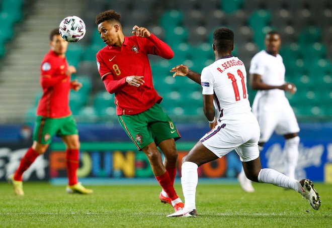 Portugalci so pred zadnjo tekmo skupinskega dela na vrhu skupine D. FOTO: Srdjan Zivulovic/Reuters