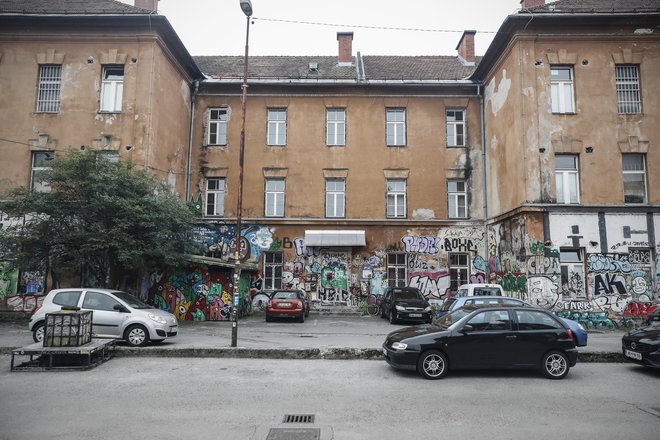 Prostori mesta žensk na Metelkovi. FOTO: Uroš Hočevar/Delo