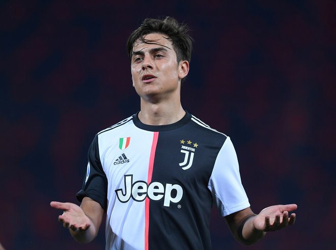 Paulo Dybala se je s kolegi zabaval, ko se to ne bi smel. FOTO: Jennifer Lorenzini/Reuters