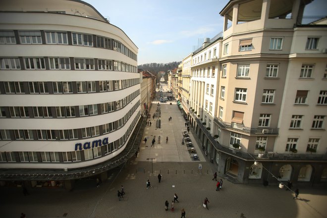 Stavba Name je v centru Ljubljane, poleg matične pa ima družba še več nepremičnin v Ljubljani. FOTO: Jure Eržen