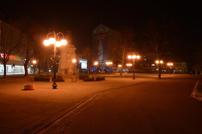 Mesto Zaječar pred prenovo javne razsvetljave. FOTO: Arhiv Petrola