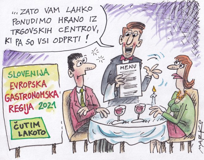 KARIKATURA: Marko Kočevar/Delo