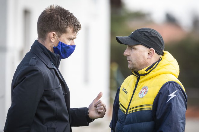 Simon Rožman in Oskar Drobne sta si razdelila točki. FOTO: Jure Banfi / Sobotainfo