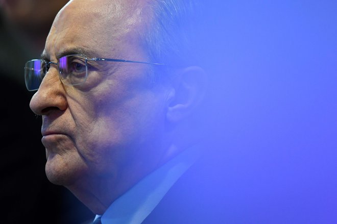 Florentino Perez je tarča kritik. FOTO: Foto Gabriel Bouys/AFP