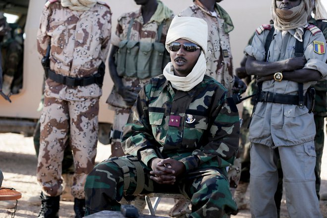 Sin ubitega predsednika Mahamat Idris Debi je eden od glavnih poveljnikov čadske vojske.<br />
Foto Kenzo Tribouillard/AFP