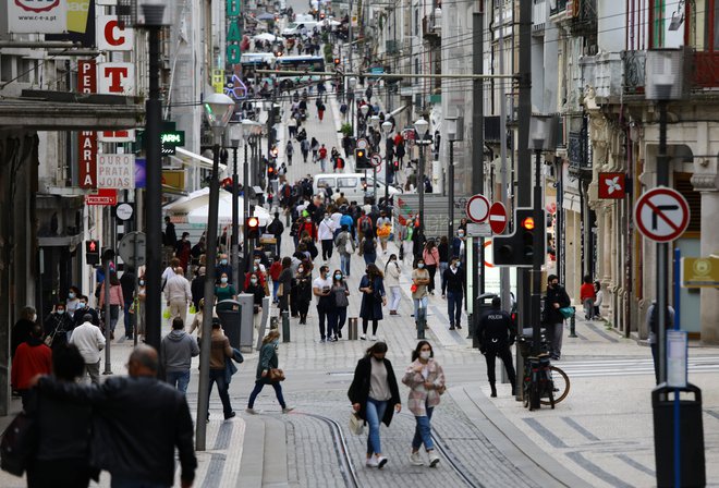 Trije glavni stebri načrta Lizbone so gospodarska odpornost, digitalizacija, zelena preobrazba. FOTO: Violeta Santos Moura/Reuters