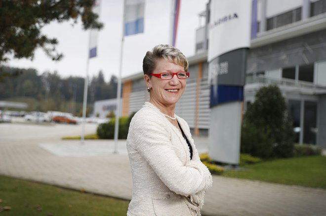 Sonja Gole, glavna direktorica Adria Mobil: &raquo;Obseg naročil za Adrijine produkte je v tem obdobju na rekordni ravni, rast povpraševanja pa opažamo na vseh ključnih prodajnih trgih&laquo;.<br />
<br />
FOTO: Leon Vidic/ Delo