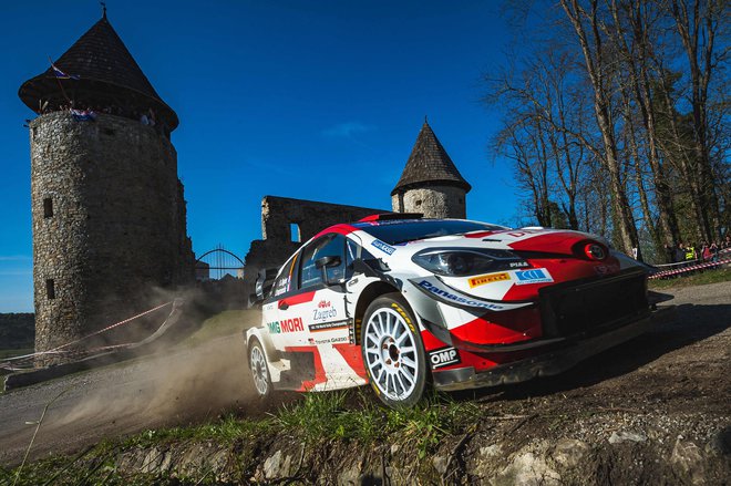 Sebastien Ogier je pričakovano najhitrejši med vsemi. FOTO: Andrej Isaković/AFP