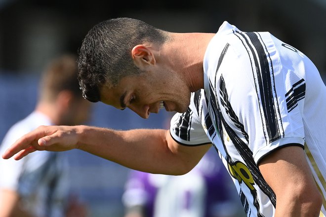 Cristiano Ronaldo je blizu odhoda iz Italije. FOTO: Vincenzo Pinto/AFP