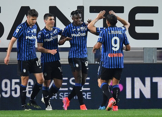 Atalanta je v izjemni formi, na zadnjih sedmih prvenstvenih tekmah je dosegla šest zmag in neodločen izid. FOTO: Daniele Mascolo/Reuters