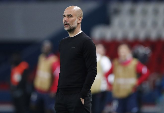 Ugledni španski trener se dobro zaveda, da je pred Manchester Cityjem še zelo težka naloga na želeni poti v finale. FOTO: Benoit Tessier/Reuters