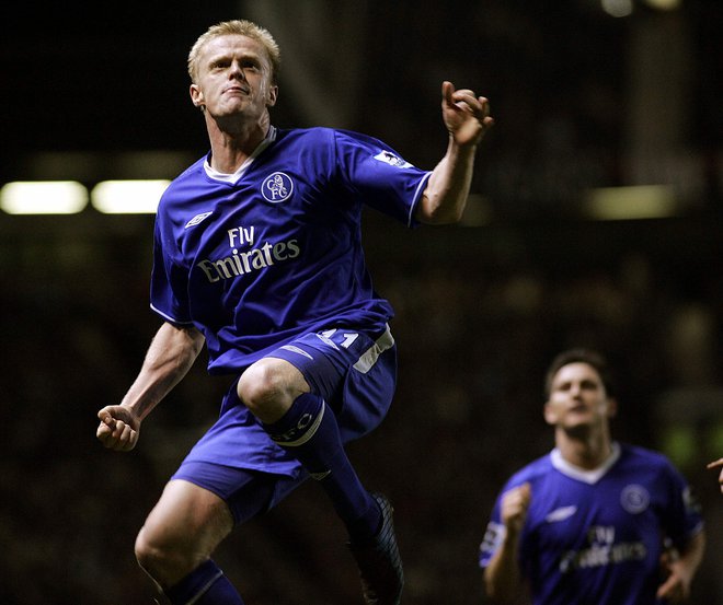 Damien Duff je najboljša nogometna leta preživel v majici Chelseaja. FOTO: Ian Hodgson/Reuters