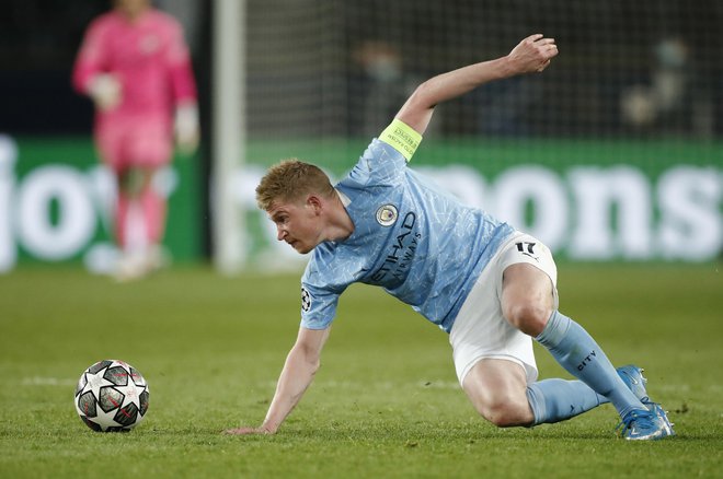 Kevin De Bruyne narekuje ritem igre Manchester Cityja. FOTO: Benoit Tessier/Reuters