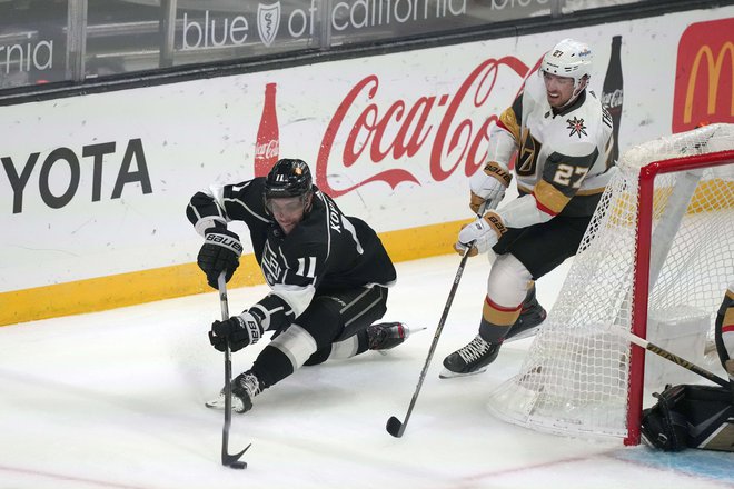 Anže Kopitar in soigralci bodo imeli v naslednjih tednih strahovito velik izziv. FOTO: Kirby Lee/Usa Today Sports