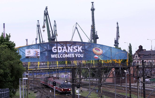 Gdansk je leta 2012 gostil tudi evropsko prvenstvo v nogometu. FOTO: Thomas Bohlen/Reuters