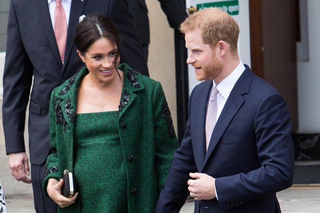 Meghan Markle in princ Harry pred nastankom pesmi, ki je prerasla v otroško knjigo. FOTO: Shutterstock