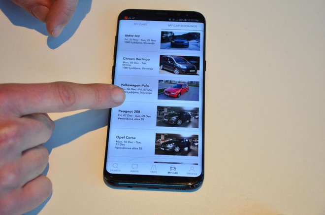 Zamisel za avtomobilsko inačico sistema airbnb, ki naj bi to pomlad začel delovati pri nas, se imenuje Giro Car Sharing. FOTO: Gašper Boncelj
