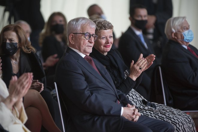 Dr. Peter Čeferin, častni meščan Ljubljane. FOTO: Jure Eržen/Delo