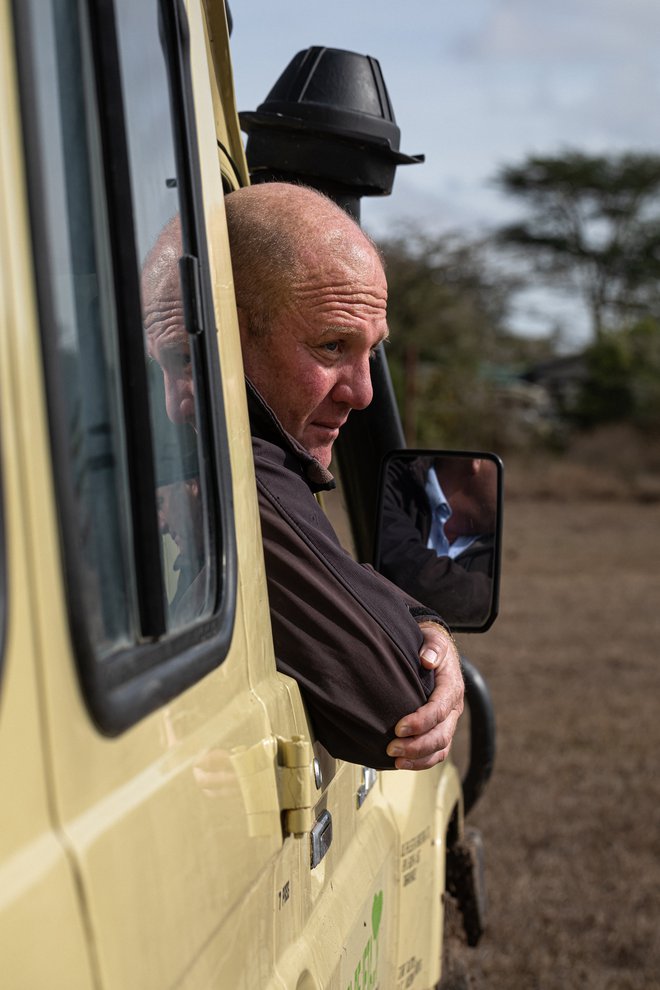 Richard Vigne, izvršni direktor Ol Pejeta Conservancy.<br />
Foto Matjaž Krivic