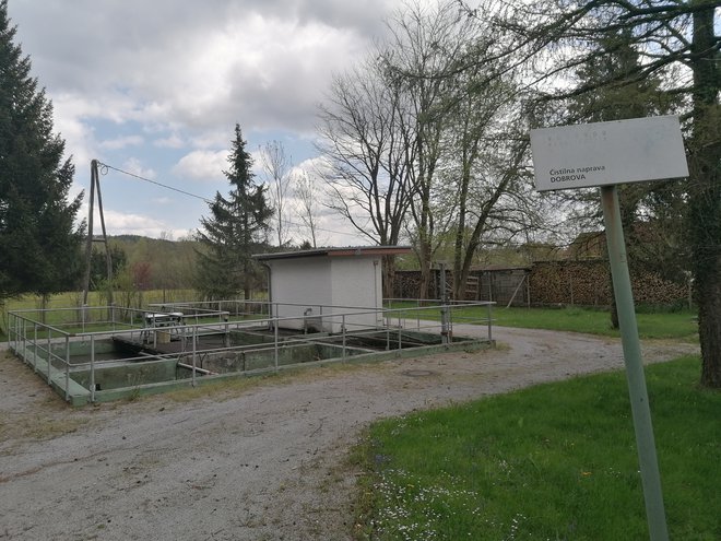 Dobrovska čistilna naprava postaja ob povečanem številu prebivalcev premajhna. FOTO: Občina Dobrova - Polhov Gradec