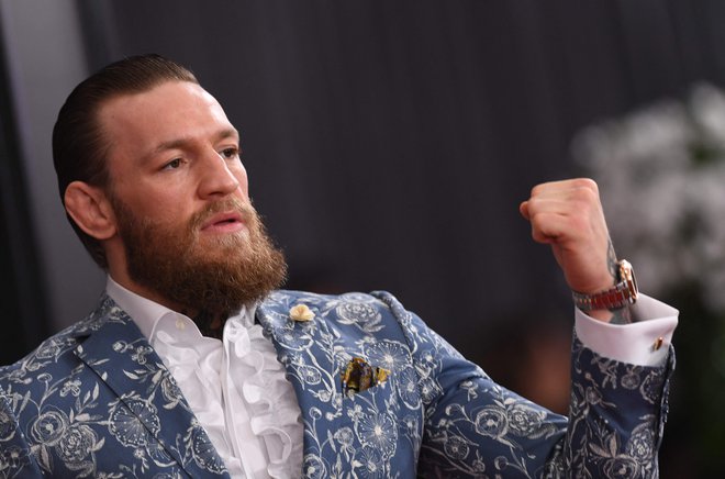 Conor McGregor je imel lansko leto odličen nos za zaslužek. FOTO: Valerie Macon/AFP