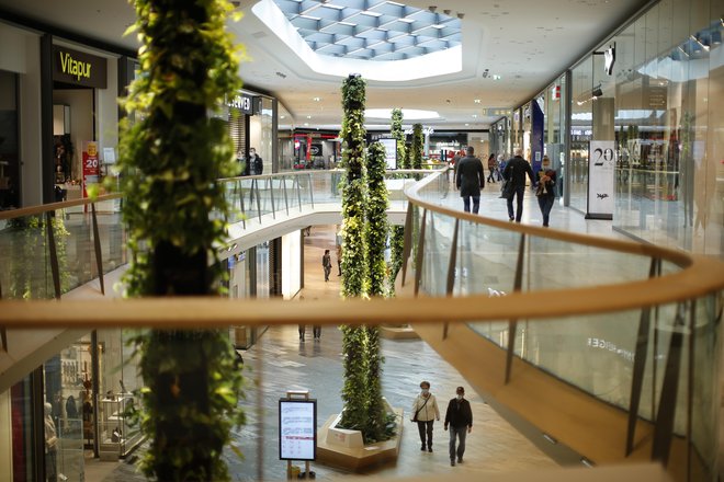 Aleja, nakupovalno središče Ljubljana Šiška. FOTO: Jure Eržen/Delo