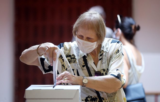 Na Hrvaškem postaja jasno kdo bo vodil lokalno politiko. FOTO: Damir Sencar/Afp