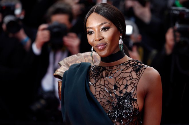 Naomi Campbell maja 2018 na filmskem festivalu v Cannesu. FOTO: Shutterstock