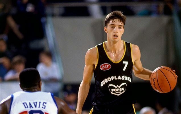 Tonu Kukoč je do leta 1991 nosil dres splitske Jugoplastike in z njo žel velike uspehe. FOTO: Euroleague