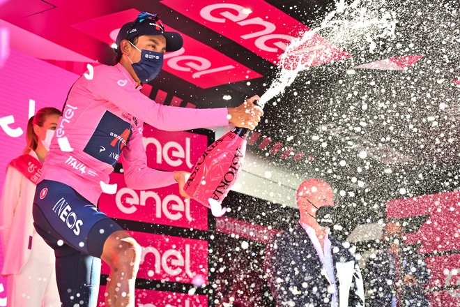 Giro d&#39;Italia jutri četrtič prijaka v Slovenijo. FOTO: Massimo Paolone/LaPresse