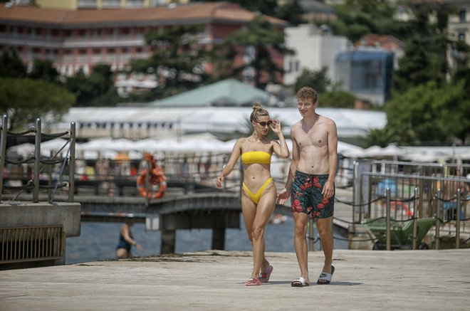 Turistična panoga pričakuje, da bo tudi v letošnji sezoni večina gostov domačih. Foto Blaž Samec